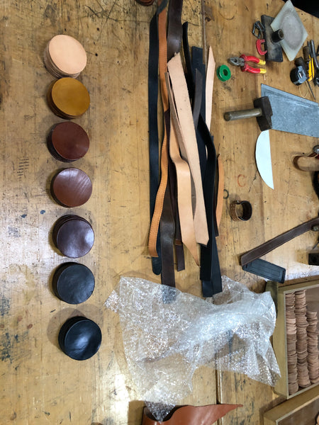 Handmade Leather Placemat 12x18" – Vegetable Tanned Full-Grain Dining Table Mat, Premium Quality Gift