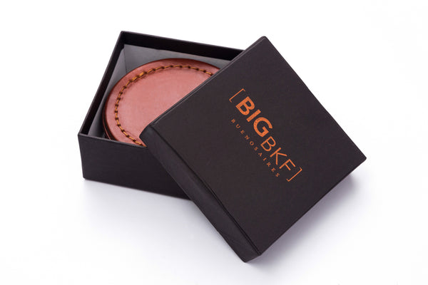 Handmade Leather Placemat 12x18" – Vegetable Tanned Full-Grain Dining Table Mat, Premium Quality Gift