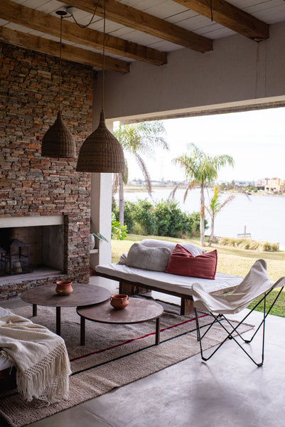 100% COTTON FABRIC BUTTERFLY CHAIR