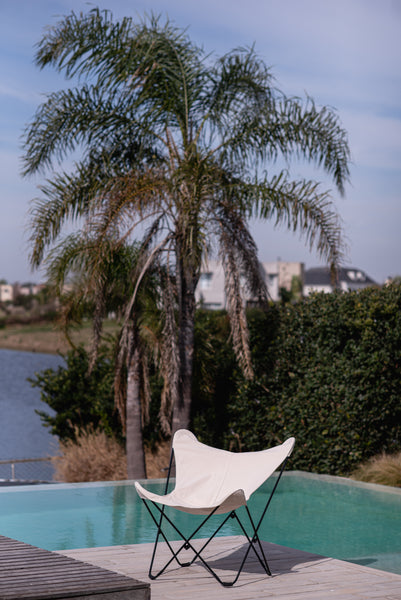 100% COTTON FABRIC BUTTERFLY CHAIR