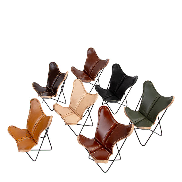 SILLA MARIPOSA MINIATURA ESCALA 1:6 PARA ESCRITORIO