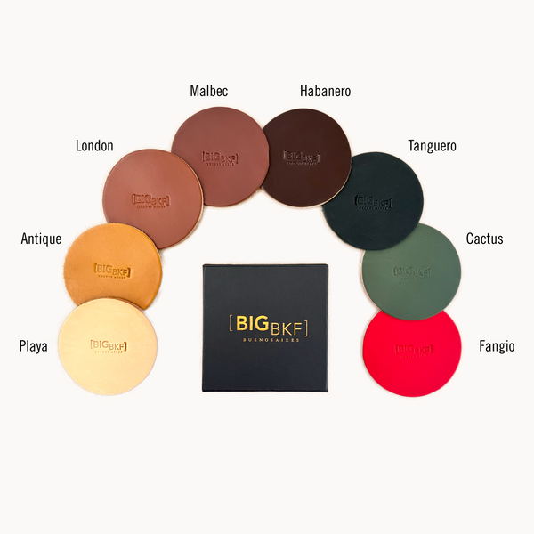 Set of 2 Big BKF® Palermo Dining Leather Chair