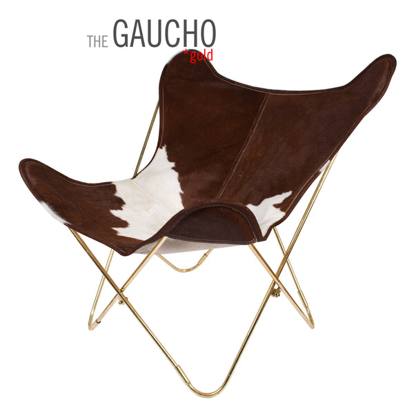 THE GAUCHO LEATHER BUTTERFLY CHAIR