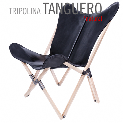 PALERMO TRIPOLINA TANGUERO LEATHER CHAIR