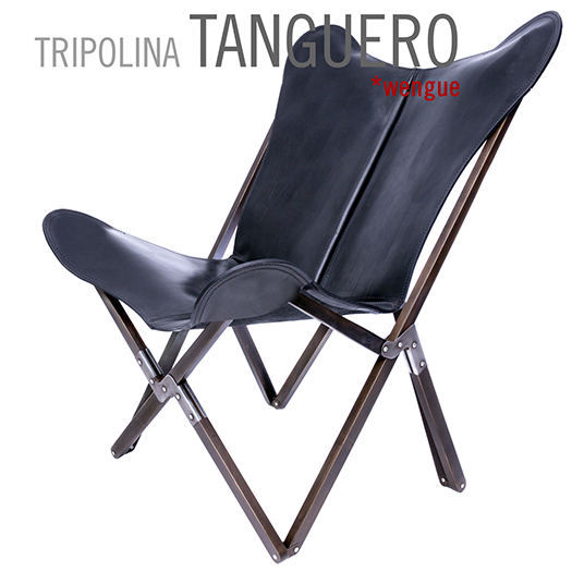 TRIPOLINA TANGUERO LEATHER CHAIR