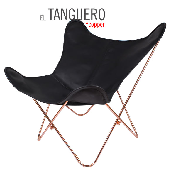 VAQUETA TANGUERO LEATHER BUTTERFLY CHAIR