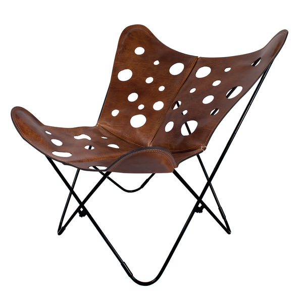 SILLA MARIPOSA DE PIEL REFRESCANTE POLO LONDON