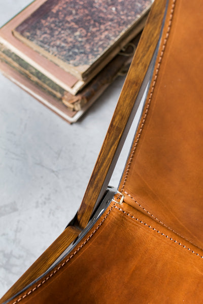 PALERMO TRIPOLINA LONDON LEATHER CHAIR