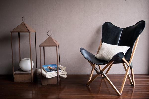 PALERMO TRIPOLINA TANGUERO LEATHER CHAIR