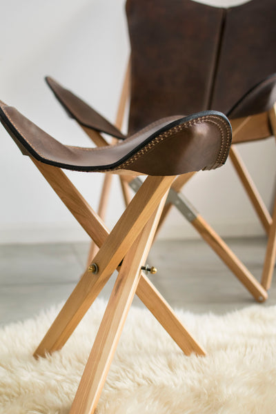 TRIPOLINA HABANERO LEATHER CHAIR