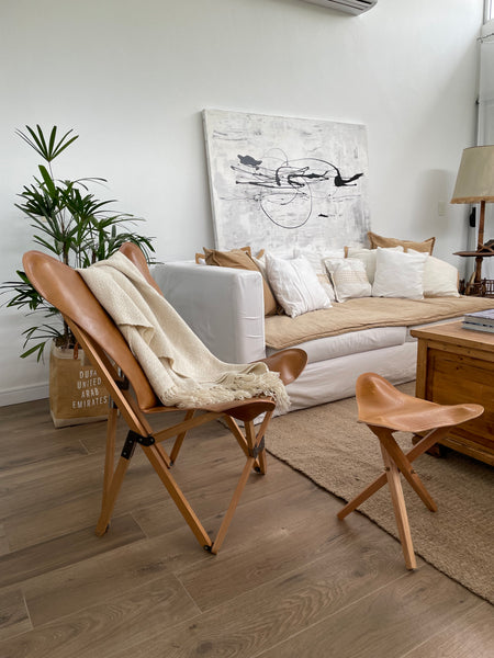 PALERMO TRIPOLINA POLO LEATHER WITH OTTOMAN