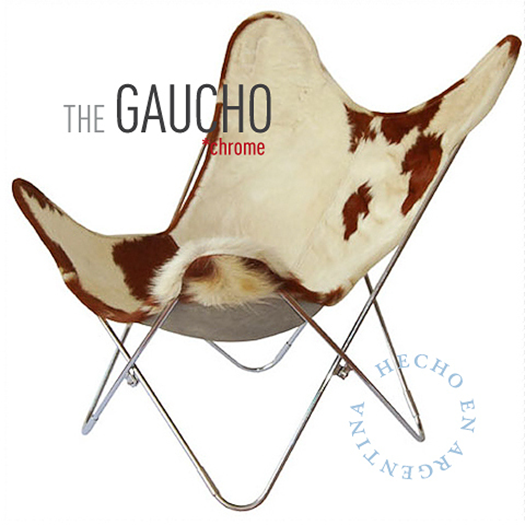 THE GAUCHO LEATHER BUTTERFLY CHAIR