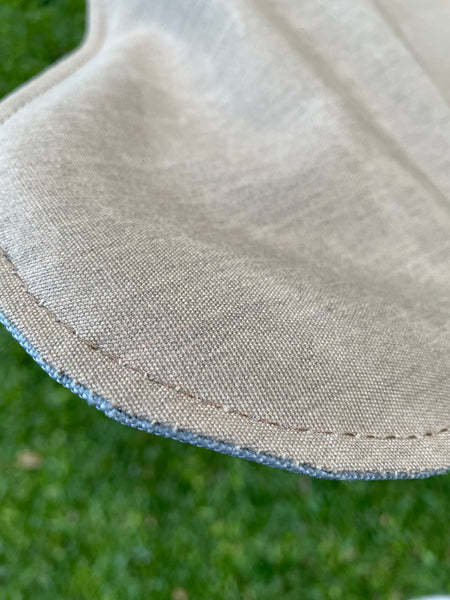 SILLA MARIPOSA DE TEJIDO SUNBRELLA ACERO INOXIDABLE