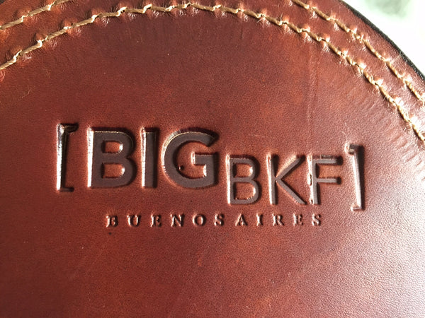 PALERMO TRIPOLINA MALBEC LEATHER CHAIR