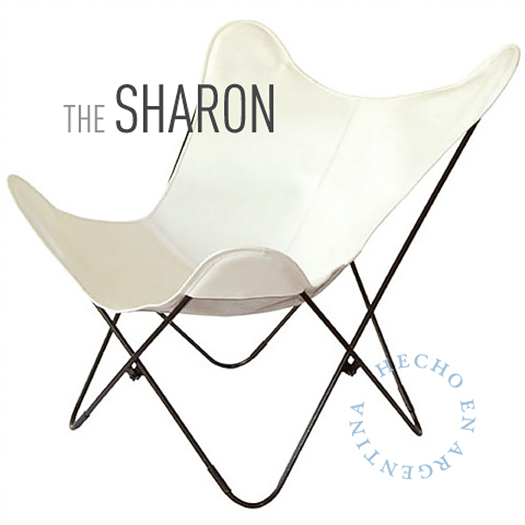 VAQUETA SHARON LEATHER BUTTERFLY CHAIR