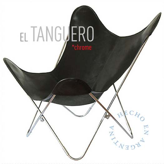 VAQUETA TANGUERO LEATHER BUTTERFLY CHAIR