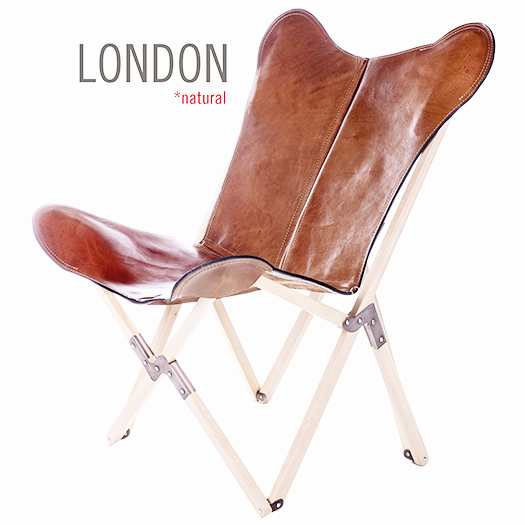 PALERMO TRIPOLINA LONDON LEATHER CHAIR