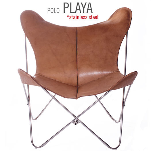 POLO PLAYA LEATHER BUTTERFLY CHAIR