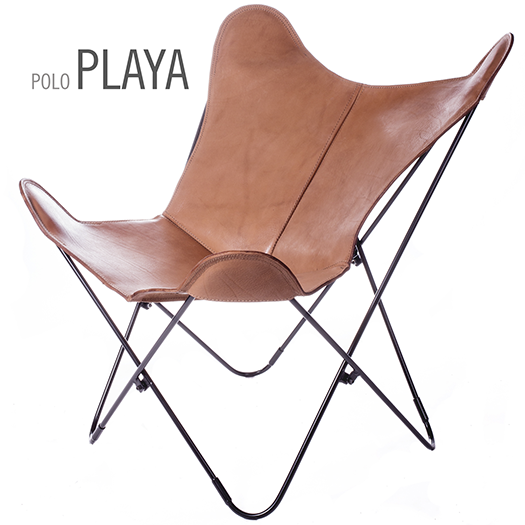 POLO PLAYA LEATHER BUTTERFLY CHAIR