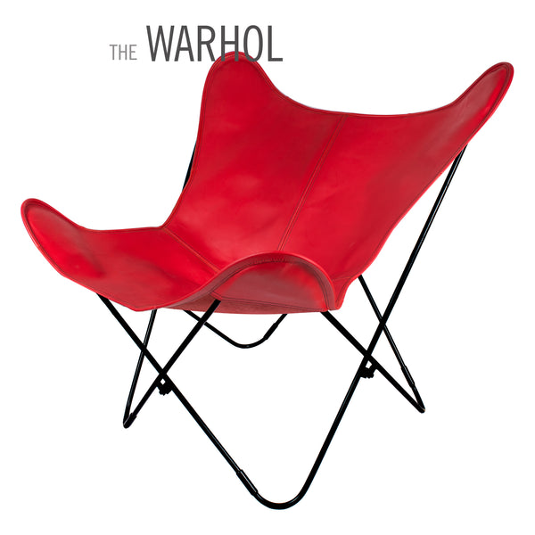 Vaqueta Leather Butterfly Chair