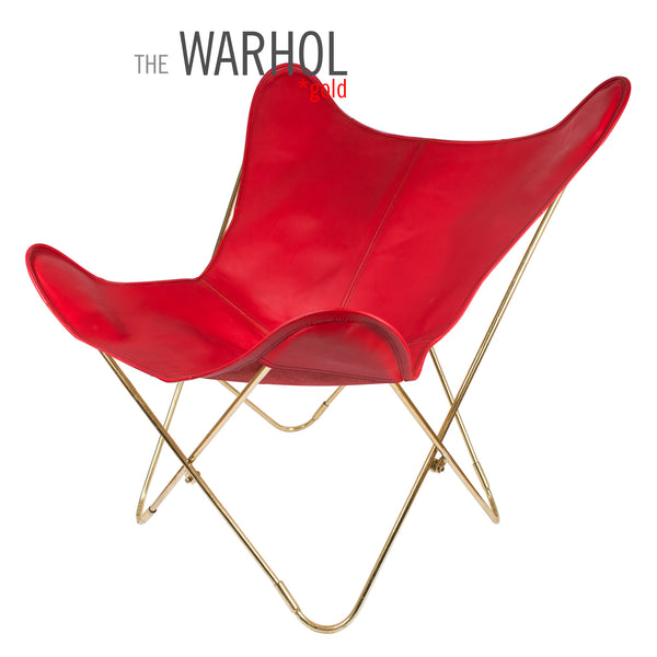 Vaqueta Leather Butterfly Chair