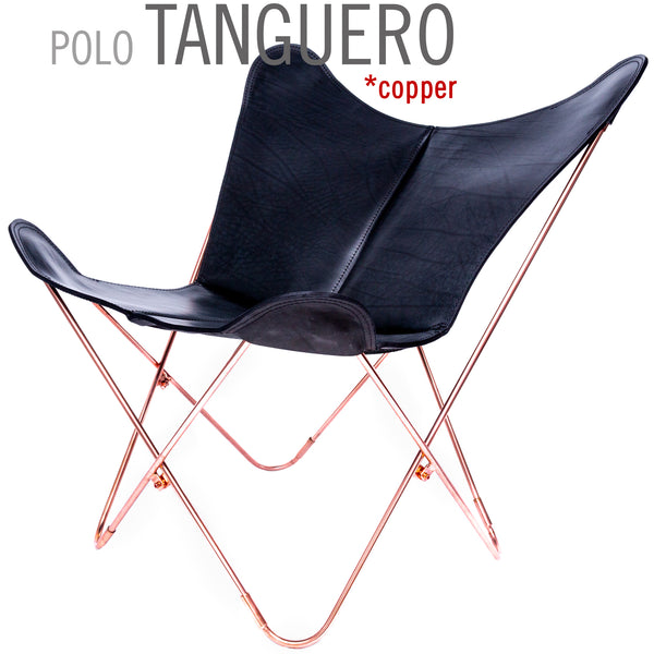POLO LEATHER BUTTERFLY CHAIR