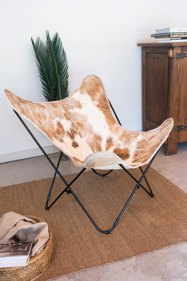 Vaqueta Leather Butterfly Chair