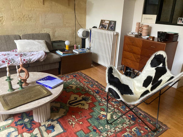 贝西牛皮蝴蝶椅