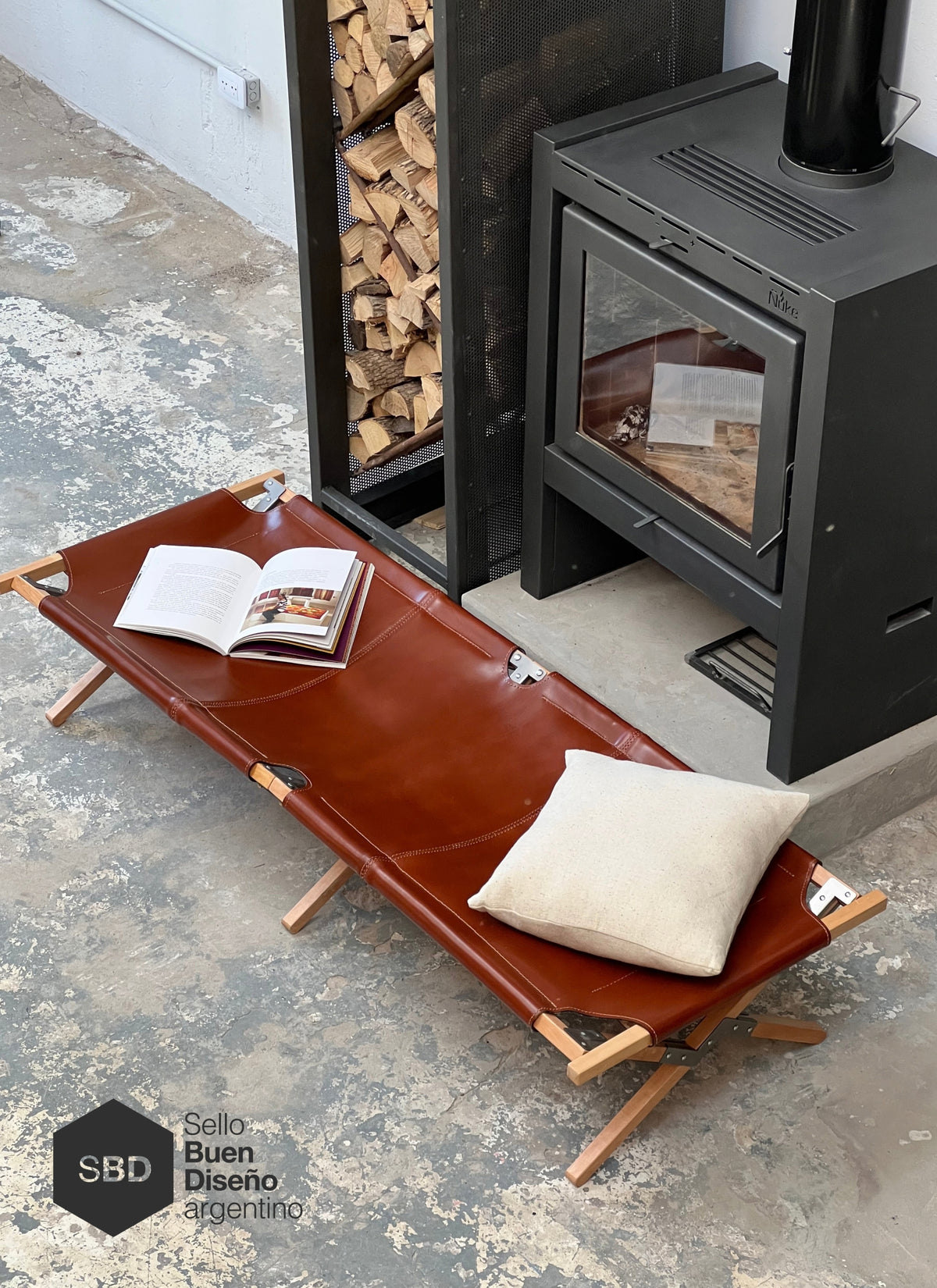 PALERMO ARMY COT – Handcrafted Leather Campaign Bed