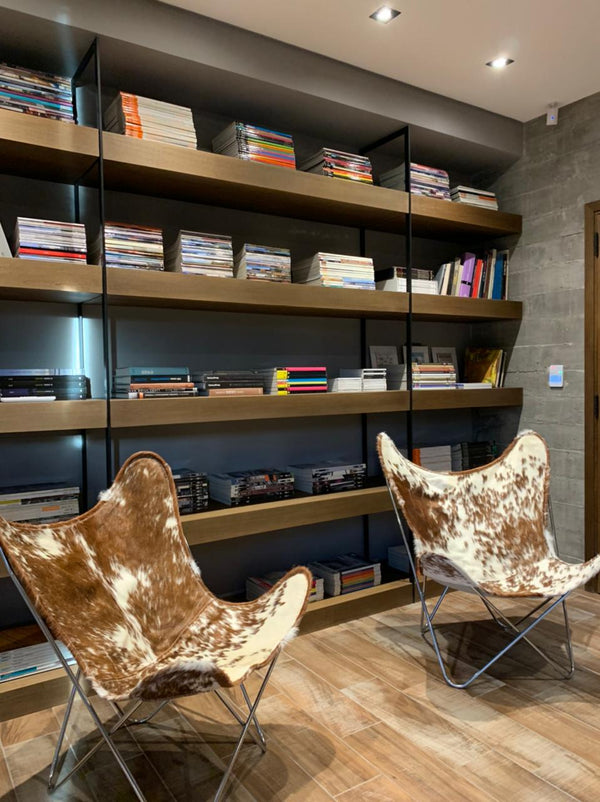 SILLA MARIPOSA DE CUERO GAUCHO