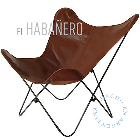 Vaqueta Leather Butterfly Chair