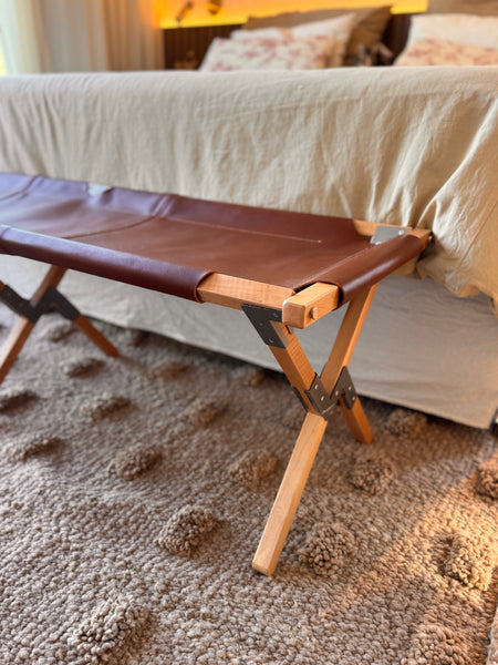 PALERMO BED BENCH (INSPIRED BY THE HISTORIC FENBY ARMY COT FROM 1880)