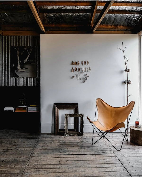 Vaqueta Leather Butterfly Chair