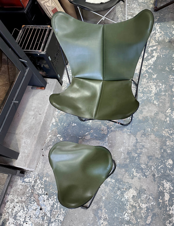 SILLA MARIPOSA DE PIEL POLO LONDON MÁS VENDIDA