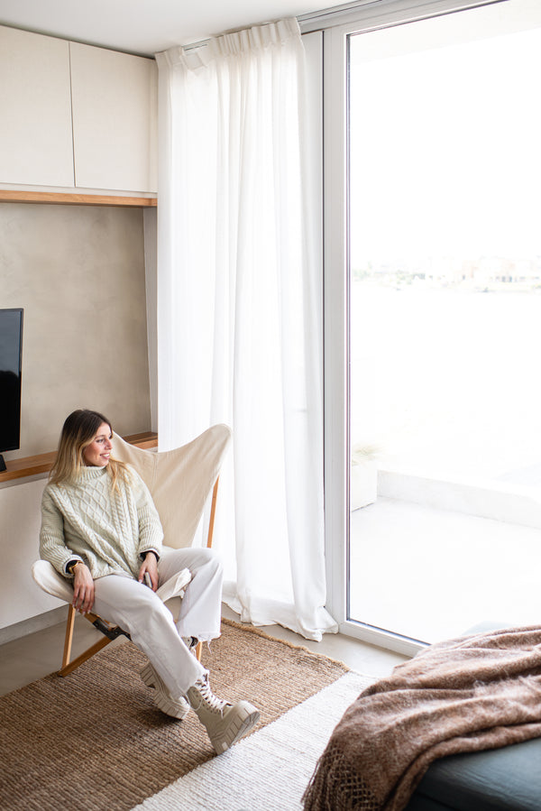 100%纯棉面料三色椅