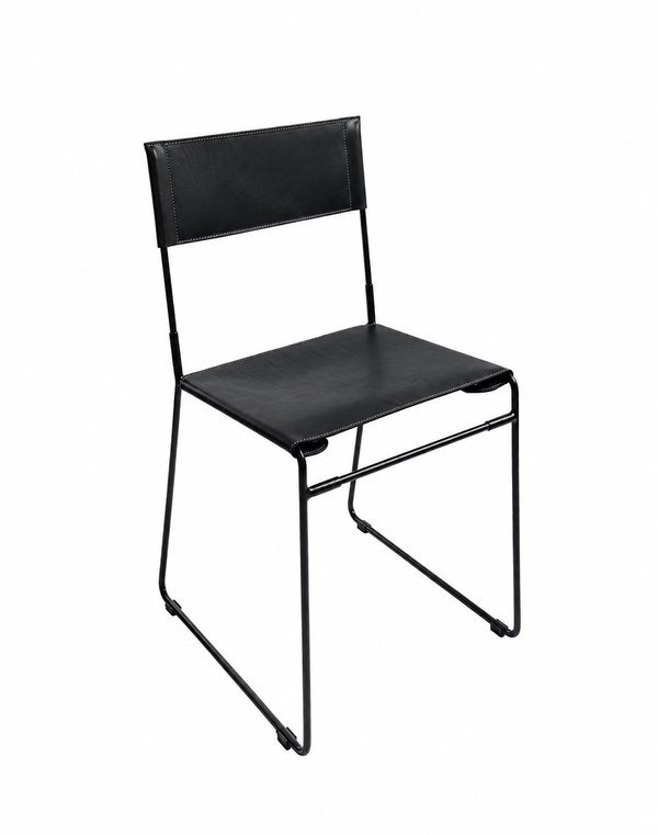 SILLA DE COMEDOR PAMPA HECHA EN EL MEJOR CUERO ARGENTINO