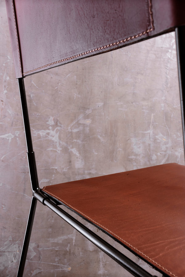 SILLA DE COMEDOR PAMPA DE PIEL