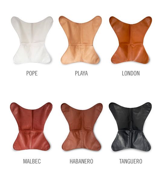 VAQUETA LEATHER COVERS (2 MM THICKNESS) FOR BUTTERFLY CHAIRS