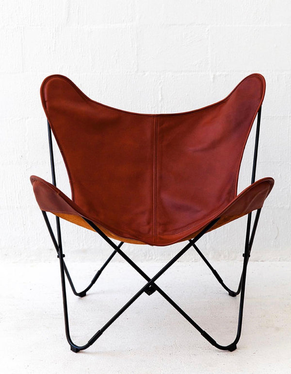 Vaqueta Leather Butterfly Chair