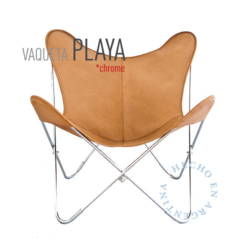 Vaqueta Leather Butterfly Chair