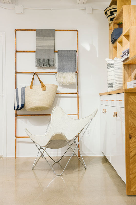 Vaqueta Leather Butterfly Chair