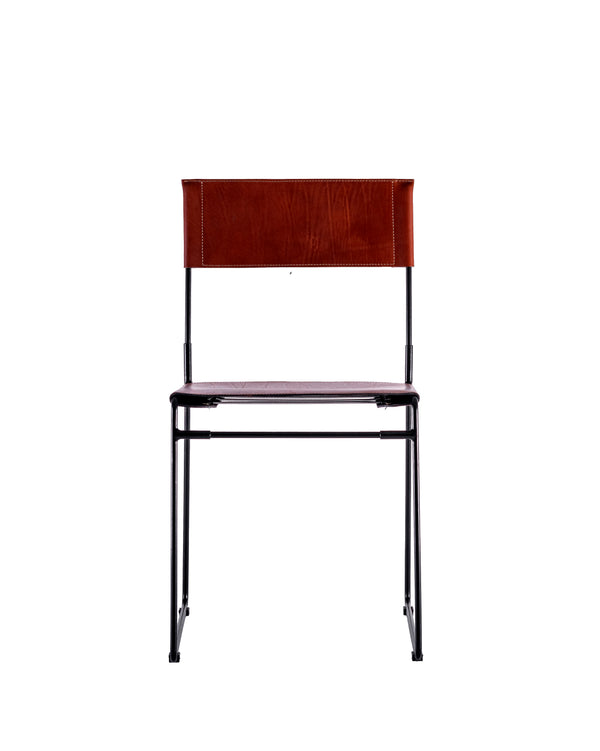 SILLA DE COMEDOR PAMPA DE PIEL