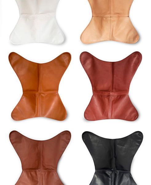 VAQUETA LEATHER COVERS (2 MM THICKNESS) FOR BUTTERFLY CHAIRS