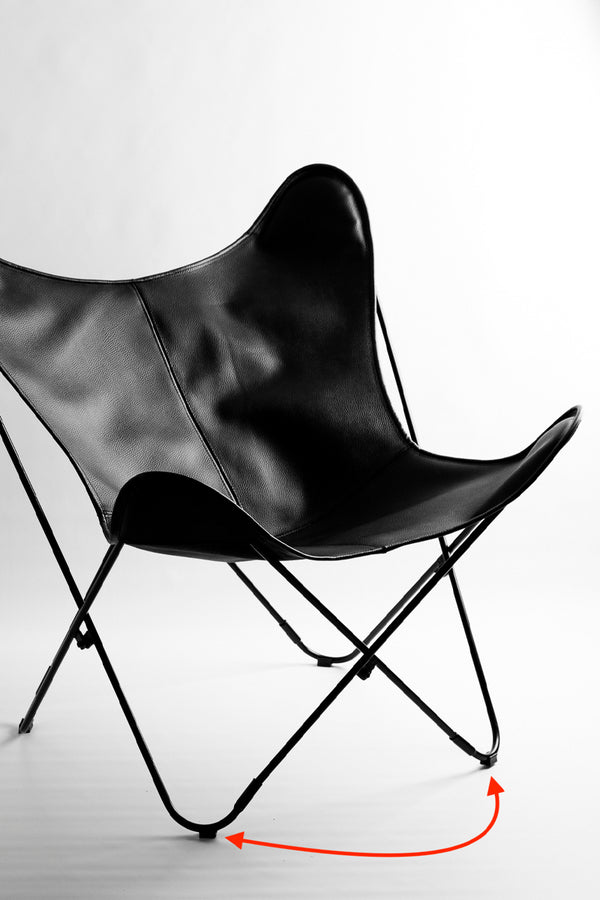 蝴蝶椅专用防滑地板保护垫