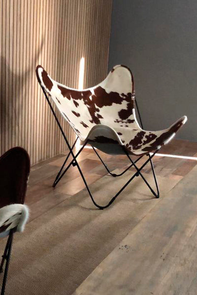 THE GAUCHO LEATHER BUTTERFLY CHAIR