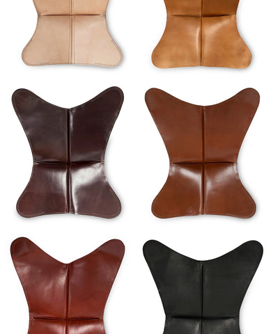 POLO LEATHER COVERS (6,4 MM THICKNESS) FOR BUTTERFLY CHAIRS