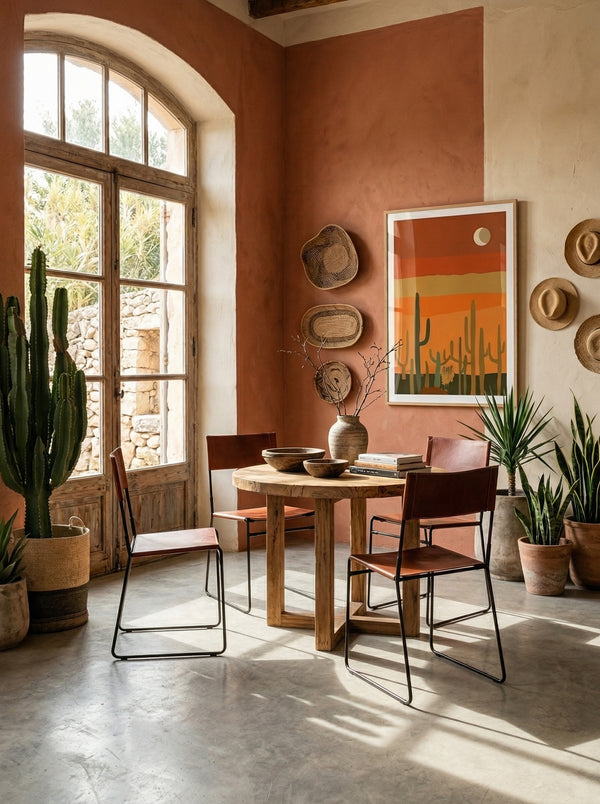 SILLA DE COMEDOR PAMPA DE PIEL