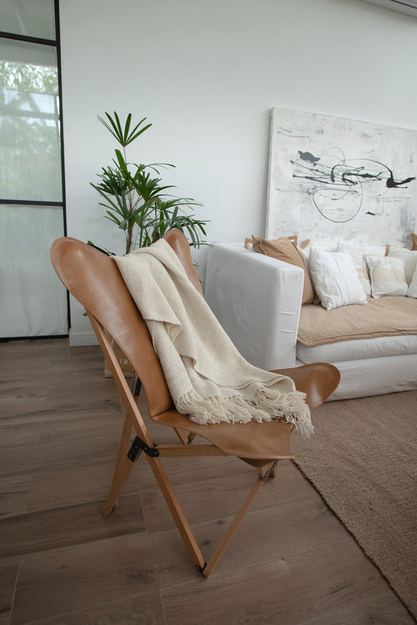 巴勒莫·特里波利纳古董皮椅