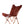 PALERMO TRIPOLINA MALBEC LEATHER CHAIR