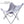 PATAGONIA WHITE WILD OR SHORN SHEEPSKIN BUTTERFLY CHAIR